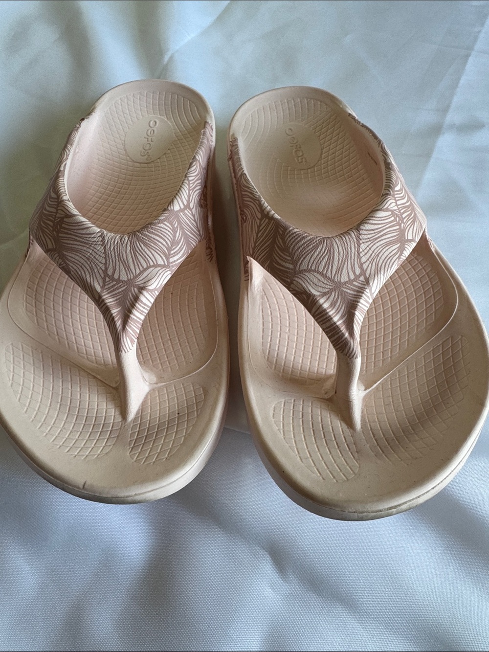OOFOS OOriginal Limited Edition Recovery Sandals Blush Athena Women’s Sz 9 / M 7 - Picture 7 of 7